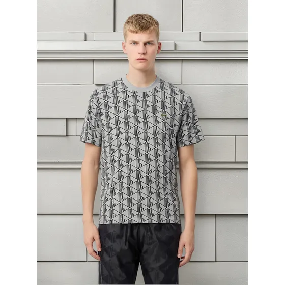 Remera Estampada Monogram- Lacoste (9690)