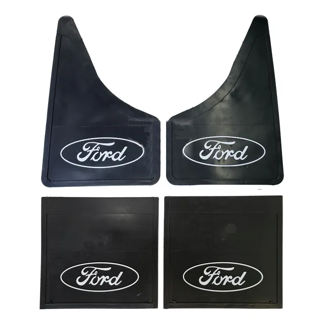 Juego X 4 Barrero Goma Ford F100 Delantero / Trasero Babero