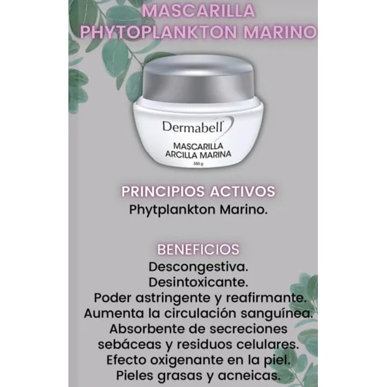 Dermabell Mascarilla Marina Facial