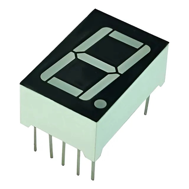 Display 7 Segmentos Digito 0.56   Rojo Catodo Comun Nubbeo