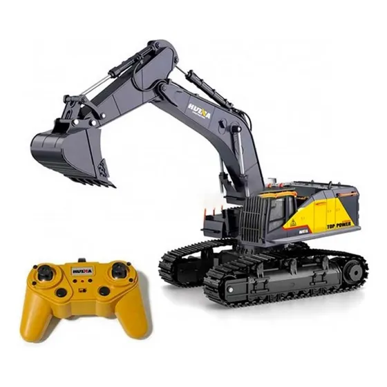  Excavadora C/ Cucharón Metálico A Control Remot Escala 1:14