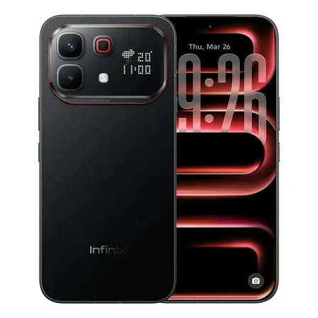Celular Infinix Note 60 Pro 5g 256 Gb 8 Gb Negro Edición Ferrari Snapdragon 7s Gen 4 Dual Sim 6000 Mah 90 W Superrápida Carga 144 Hz