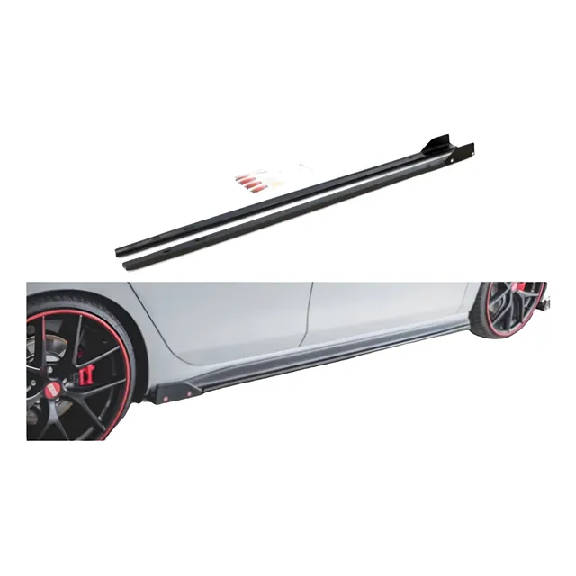 Par De Difusores Laterales Maxton Vw Golf Gti Mk5