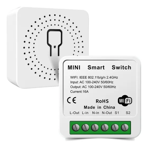 Interruptor Inteligente Smart Similar Sonoff Mini P/ Alexa