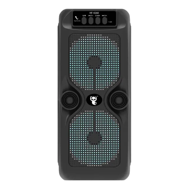 Corneta Parlante Speaker 4 X 2 Doble Bluetooth Sd Usb Radio