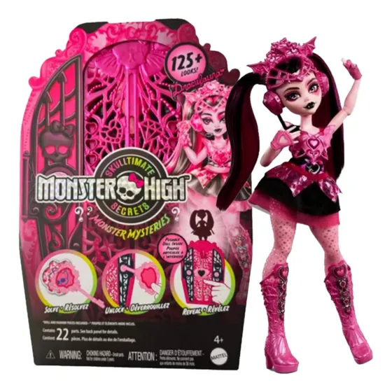 Monster High Draculaura Skulltimate Misterio Em