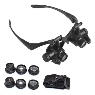 10x 15x 20x 25x Lupa Set Con Diadema Y Luz Led Lupa Relojero 10x 15x 20x 25x Lupa Set Con Diadema Y Luz Led Lupa Relojero