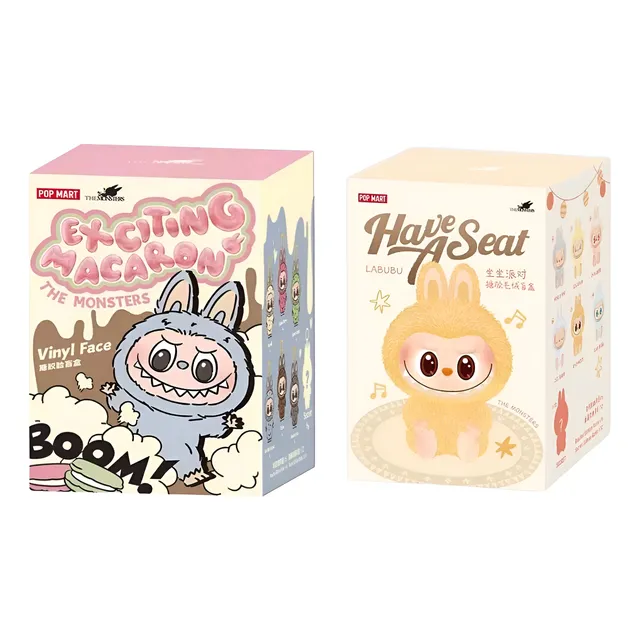 Labubu Monsters Into Energy Emocionante Macaron Have A Seat