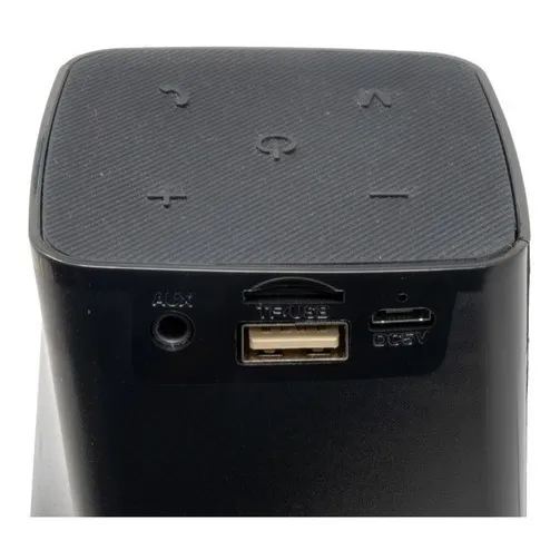 Bocina Portátil Bluetooth Necnon Nb-02 Tws 5w Usb Negro