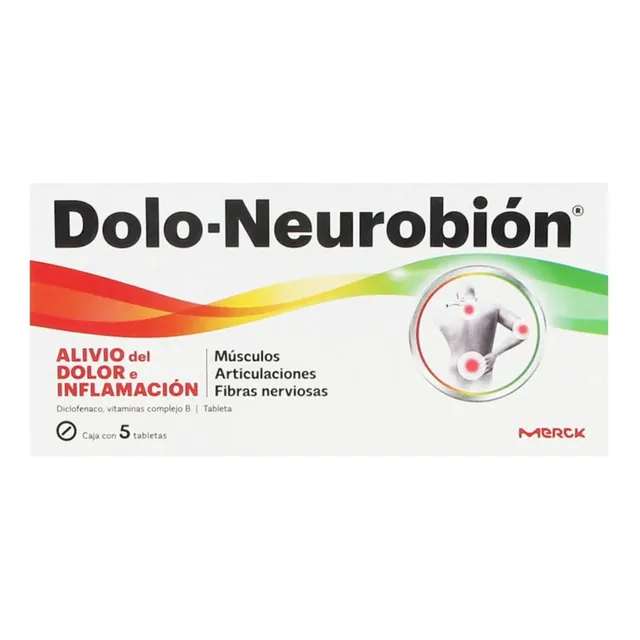 Dolo Neurobion Alivio Del Dolor Inflamacion Con 5 Tabletas