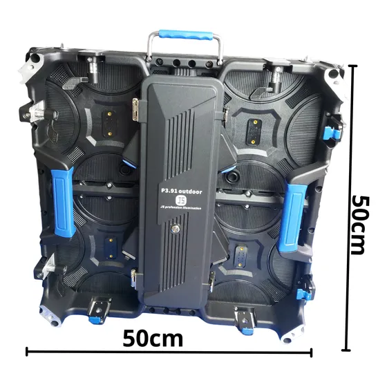 Kit Completo Com 12 Painéis P3.9 Outdoor 50x50 + Tb2 4g Js