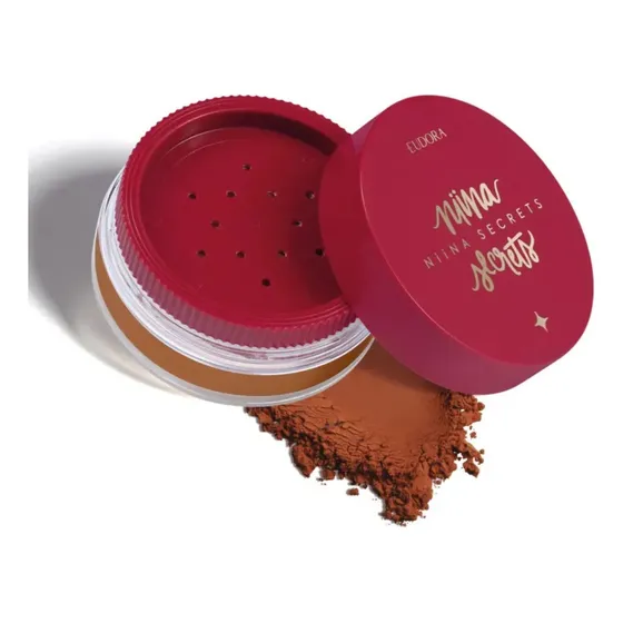 Base de maquiagem em pó Niina Secrets Niina Secrets Match 12g Pó Solto Niina Secrets Perfect Match 12g tom cor 05 - 12g