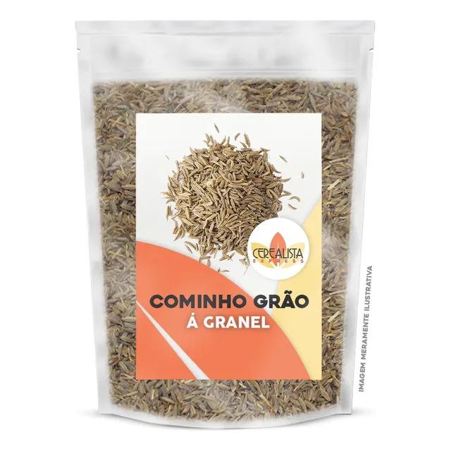 Cominho Em Grão (sementes) 500g - O Melhor Preço Do Mercado