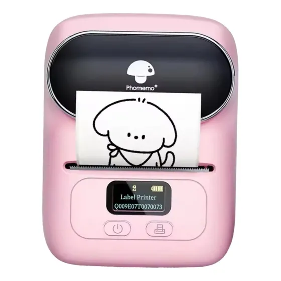 Mini Impresora Etiquetadora Termica Portatil M110 + 1 Rollo