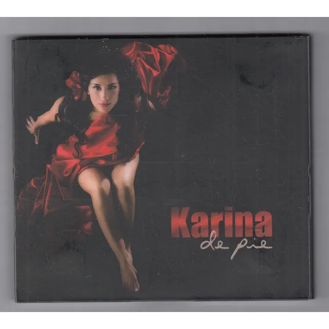 Karina. De Pie. Cd Original Usado. Mz