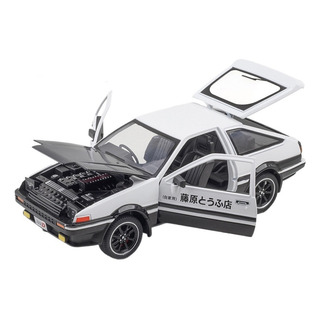 Coche Miniatura Toyota Corolla Ae86 De Initial D Fujiwara Coche Miniatura Toyota Corolla Ae86 De Initial D Fujiwara