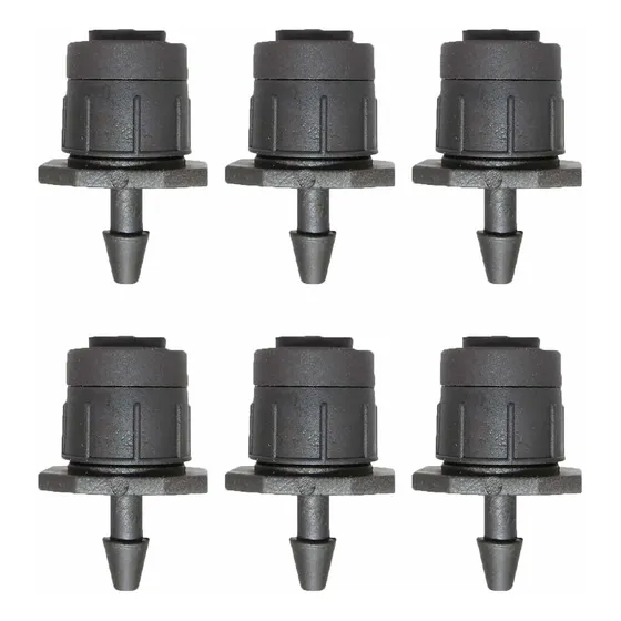 Lxcom Lighting 100 Unids Gotero Riego Ajustable Emisor Goteo