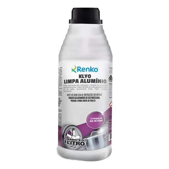 Limpa Alumínio Profissional Klyo - 1 Litro