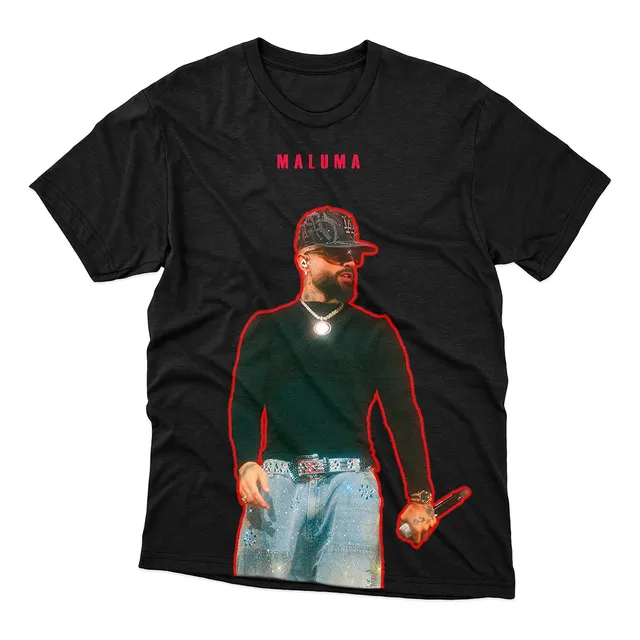 Camiseta Algodón Maluma Concierto Colombia 2025