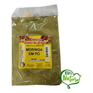 Pacote De ChĂĄ De MuringaĂĄ Em PĂł - 50g Pacote De ChĂĄ De MuringaĂĄ Em PĂł - 50g