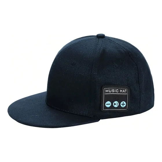 Gorra Con Audífonos Bluetooth Y Control De Música Integrado