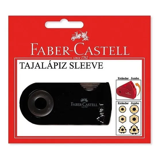 Tajalápiz Con Deposito Faber Castell Sleeve