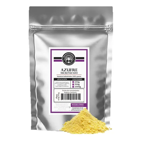 Azufre Cosmético X500gr Polvo