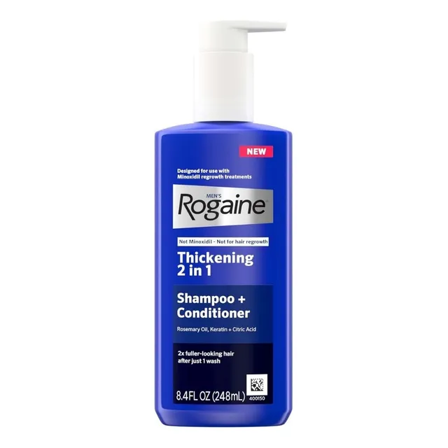 Champú Acondicionador 2 En 1 Rogaine Engrosador De Cabello -