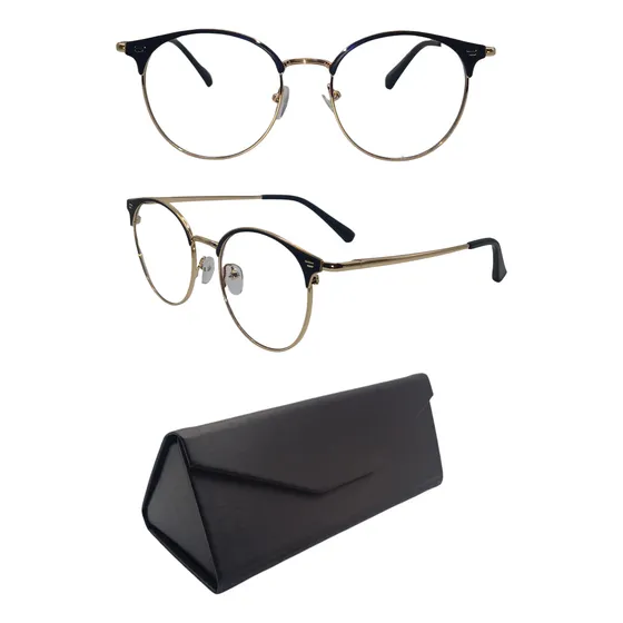 R Montura Marco Gafas Lente Descanso Filtro Luz Azul