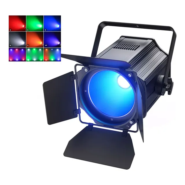 200w Cob Cañon Led 6in1 Rgbwa+uv Dj Luces Para Fiestas