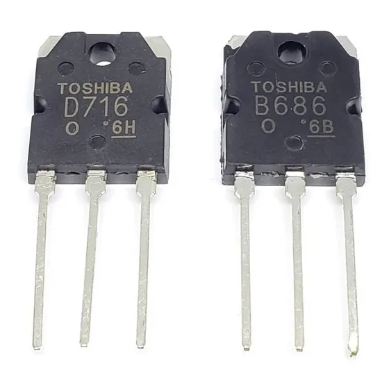 Par Transistor 2sd716 D716 2sb686 B686 Toshiba Original