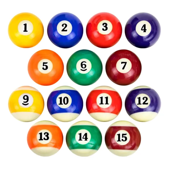 Bolas Pelota Pool Billar 57mm Individual