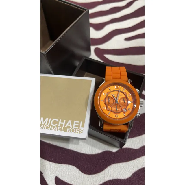 Reloj Unisex Correa Ule Color Naranja. Oferta