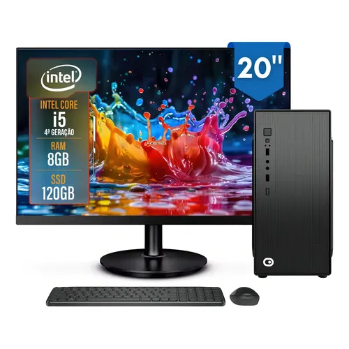 Computador Completo Fast Intel Core i5, 16GB RAM, SSD 512GB