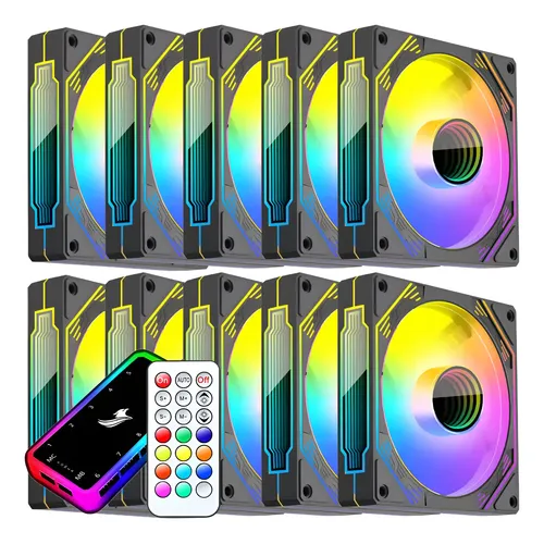 Kit Ventoinhas Mancer Ventus Zx, Argb, 3x120mm, Branca | MercadoLivre