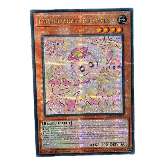 Yu-gi-oh! Mulcharmy Meowls Starlight Orica