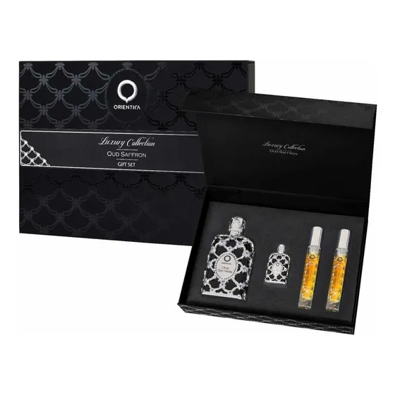 Cofre Orientica Luxury Oud Saffron Edp 80ml +7,5ml + 2x 10ml