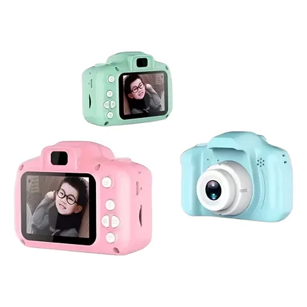 Mini Cámara Fotográfica Digital Para Niños Portatil
