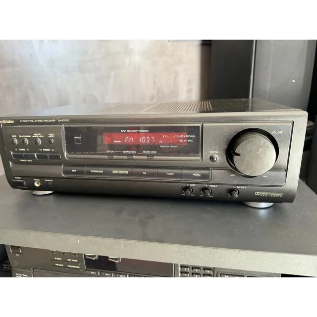Sintoamplificador Technics Sa-ex320 80w X Canal - 110v Negro