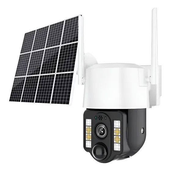 Cámara De Seguridad Ip 1080p Ptz Exterior Solar 4g V380 Pro