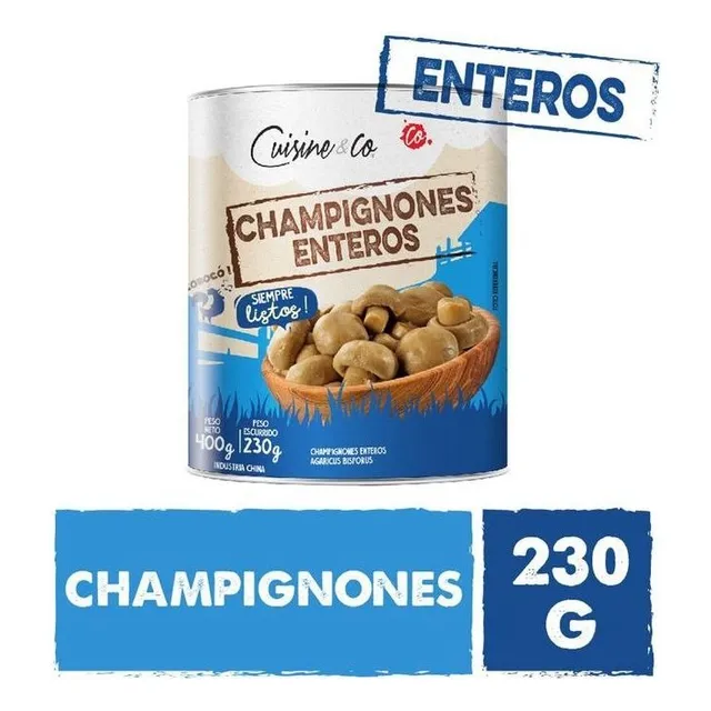 Champignones Enteros Cuisine & Co. 230 Gr
