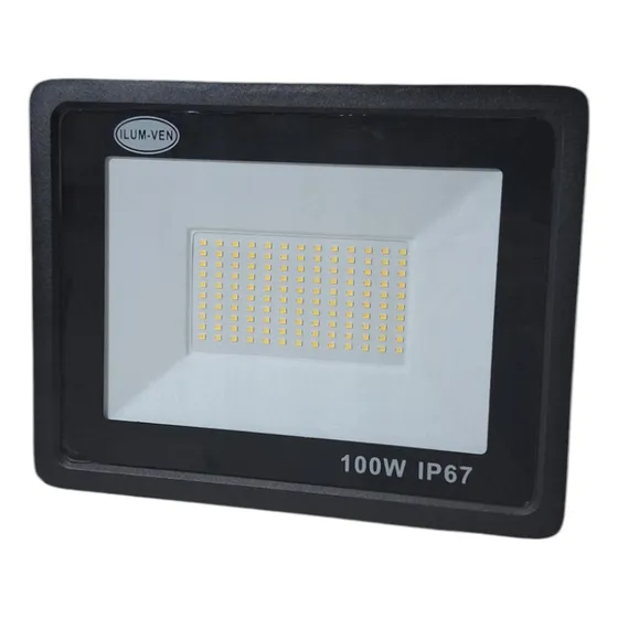 Reflector Led 100w Luz Cálida 3500k Ilum Ven