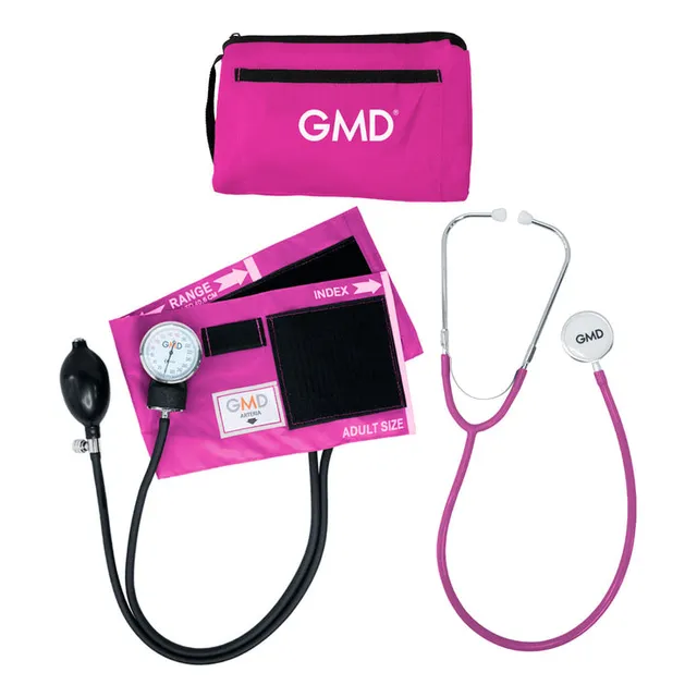 Kit De Tensiómetro Y Fonendoscopio Doble Campana Gmd Colors