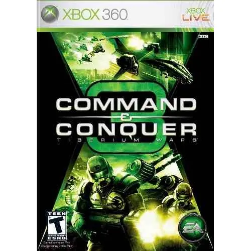 Juego multimedia físico Command E Conquer 3 Tiberium Wars para Xbox 360