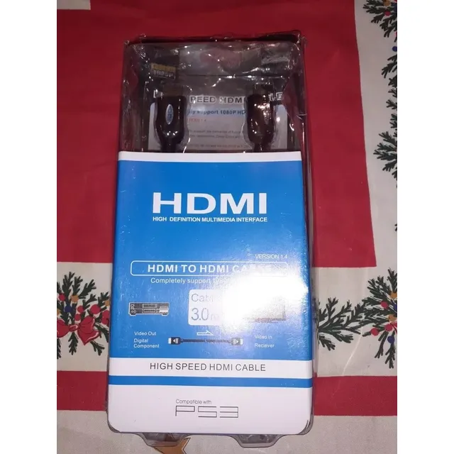 Cable Hdmi De 3 Metros Como Nuevo 