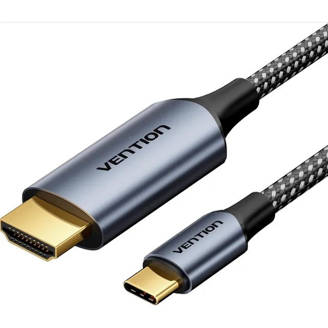 Cable Usb-c A Hdmi 4k Hdr Hdcp 1,8m Vention