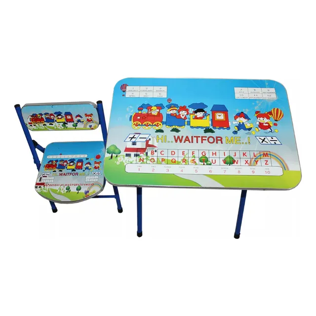 Mesa De Actividades Genérica Mesa + Silla  Colorido