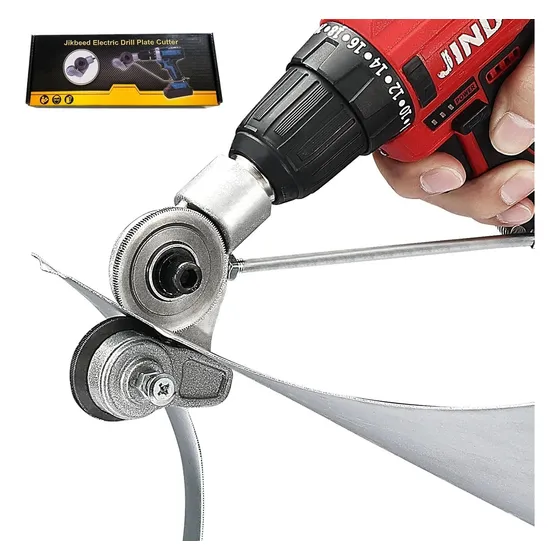 Cortador De Chapa Metalica Para Taladro Electrico Premium +