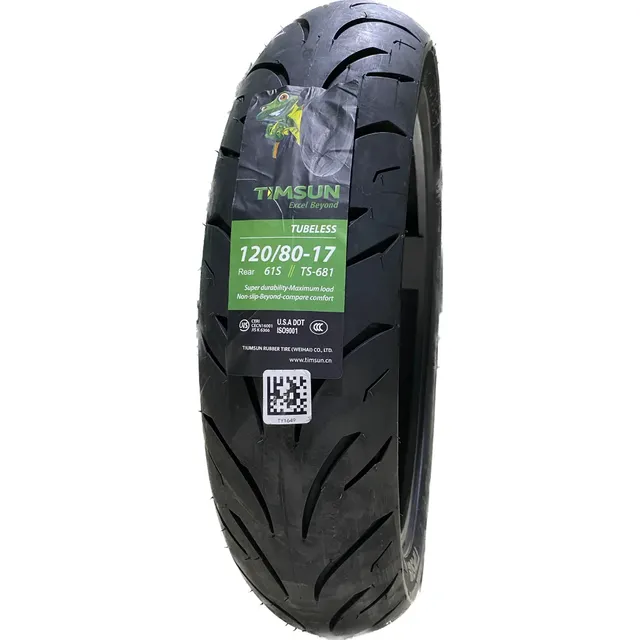 Llanta Timsun 120-80-17 Tl Sellomatic Sport Touring Ts681