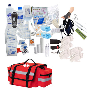 Botiquin Primeros Auxilios Trauma Super Equipado Botiquin Primeros Auxilios Trauma Super Equipado